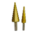 AB Tools Small & Medium HSS Step Cone Drill Titanium Hole Twist Cutter Circle TE125_TE126