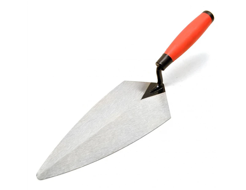 AB Tools 11" Brick Laying Trowel with Rubber Handle Grip / Comfort Cement TE380