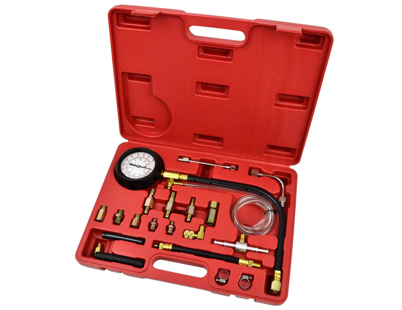 AB Tools Petrol and diesel fuel pump pressure tester / meter 0 - 145 PSI AT241