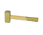 AB Tools 1 KG Double Face Sledge / Lump Hammer Wooden Handle Shaft 2.2lbs