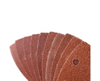 AB Tools Hook And Loop Sanding Abrasive Discs Pads 90mm Triangular 50pk Mixed Grit