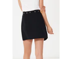 Calli Women's Calinda Wrap Skirt - Black