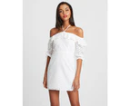 Calli Women's Scarlett Dress - White Lace