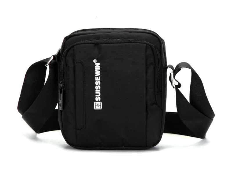 Suissewin Swiss Bag Travel/ School/ Daily Sholder Bag SN5050V-Black