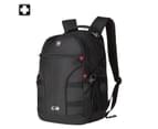 SWISSWIN Swiss waterproof 15.6" laptop  Backpack School backpack  Travel Backpack SW9016 Black 2