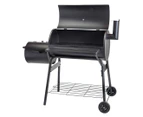 Charmate Offset Charcoal Smoker BBQ Grill Griller