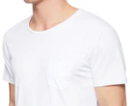 Nena & Pasadena Men's Core Tall Tee / T-Shirt / Tshirt - White