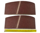 Belt Power Finger File Sander Abrasive Sanding Belts 610mm x 100mm 40 Grit 10 PK
