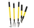AB Tools Gardening Tool Set Shears + Telescopic Fork / Trowel / Patio Weeding Edge Trim 1