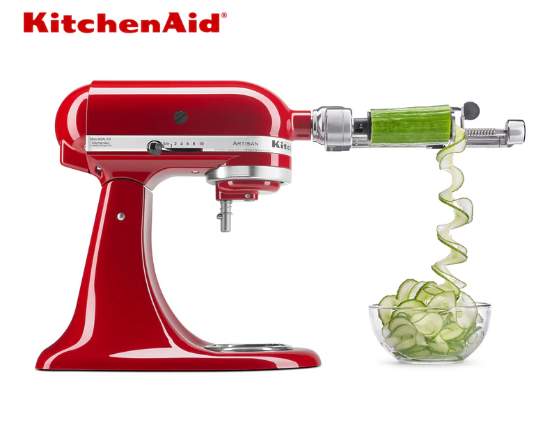 KitchenAid Spiraliser Plus w/ Peel, Core & Slice Attachment