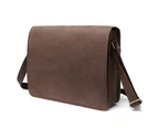 CoolBELL Briefcase 13.3 Inch Messenger Bag-Brown