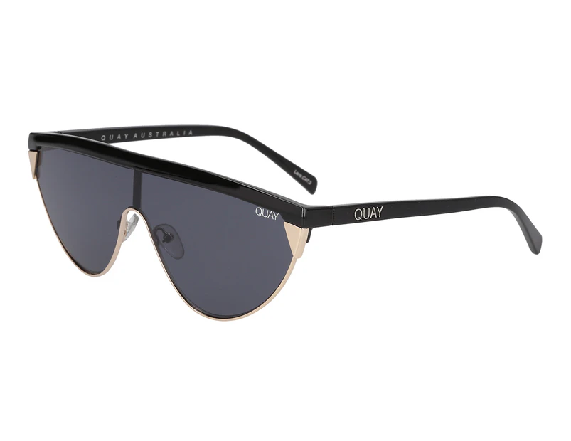 Quay Australia X Elle Ferguson Women's Goldie Sunglasses - Black/Smoke