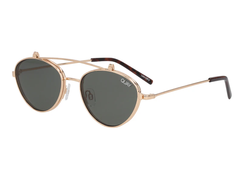 Quay Australia X Elle Ferguson Women's Elle Sunglasses - Gold/Green