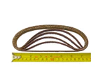 AB Tools Belt Power Finger File Sander Abrasive Sanding Belts 457mm x 13mm 40 Grit 10 PK