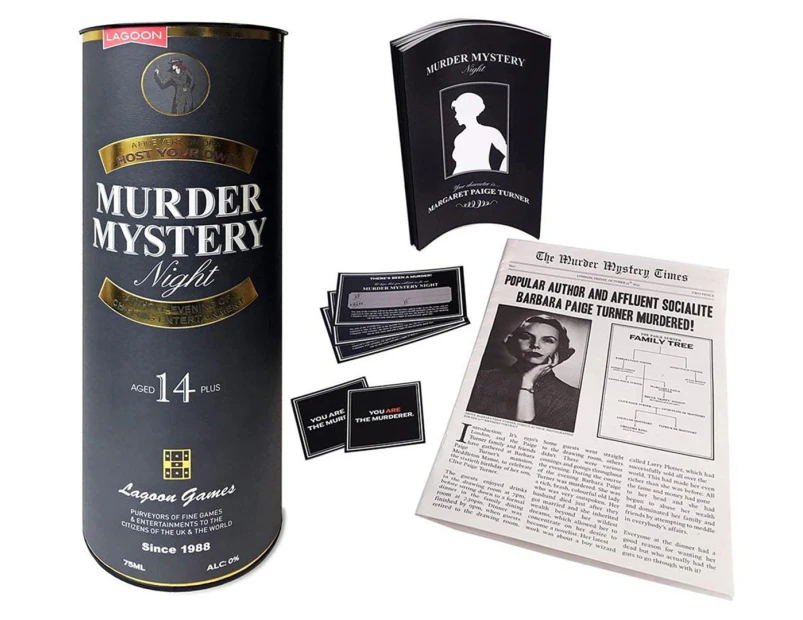 Complete Murder Mystery Night Game