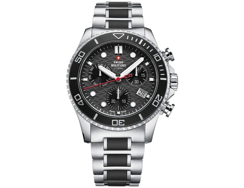 Swiss military 2024 watch black