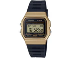 Casio Vintage Men's Resin Wristwatch A159wgea 1ef Black