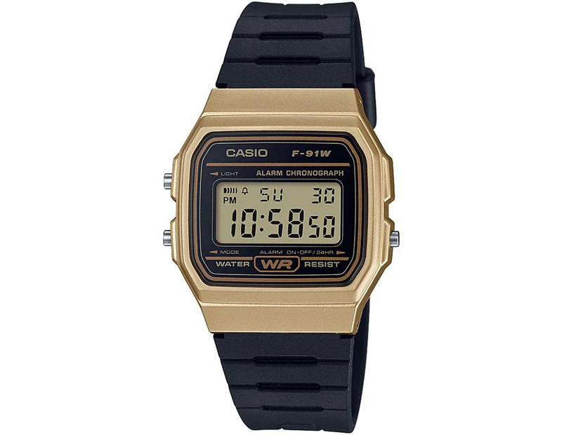 Casio Vintage Men's Resin Wristwatch A159wgea 1ef Black