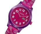 Lacoste Kids' 32mm The 12.12 Watch - Purple/Pink/White