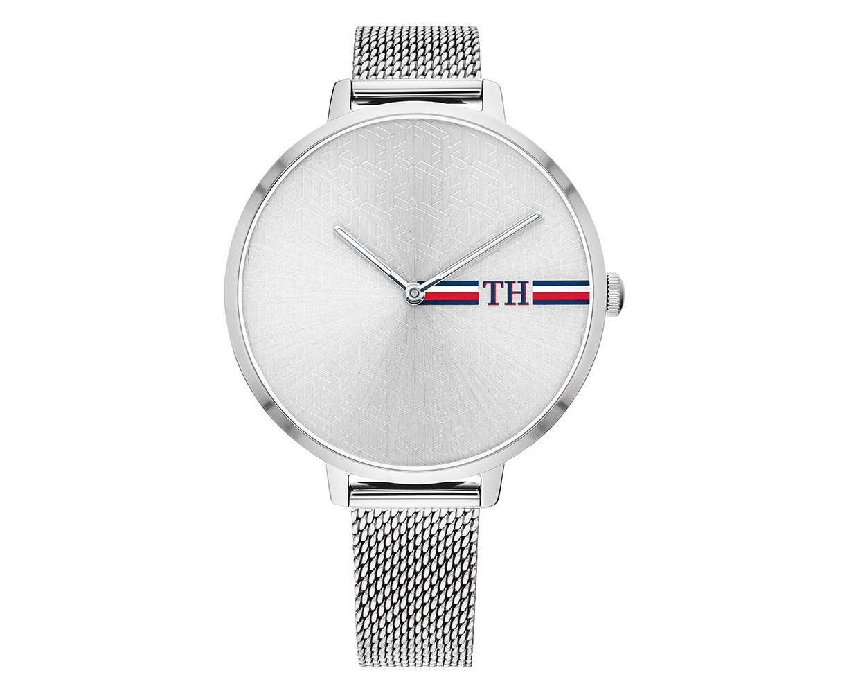 hilfiger mesh watch