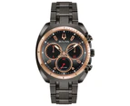 Bulova Curv Gents Chronograph Stainless Steel Watch - 98A158