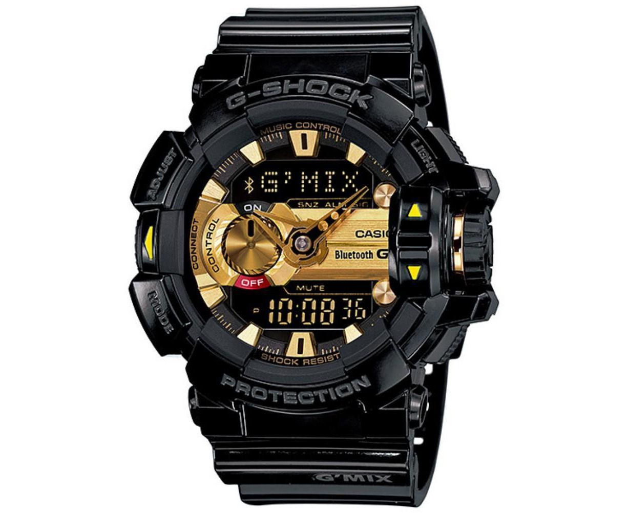 g shock gold bluetooth