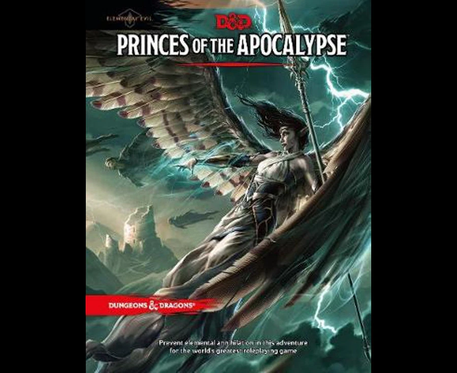 Dungeons & Dragons Elemental Evil Princes of the Apocalypse Hardcover Game Book