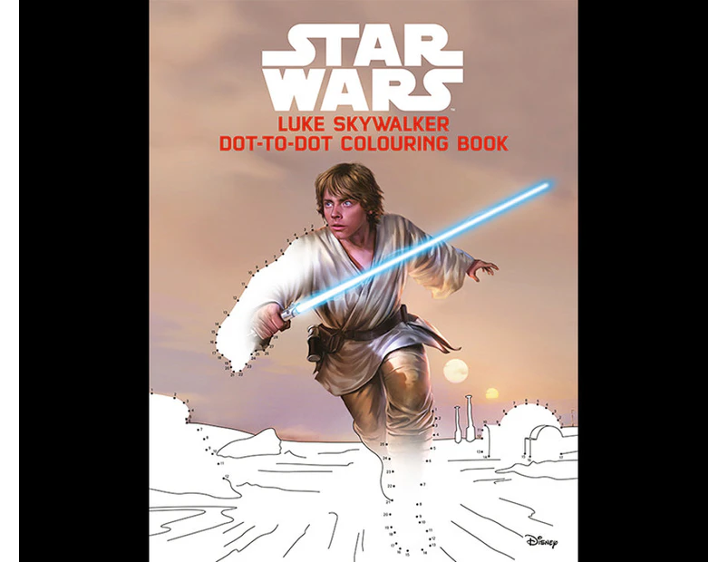Luke Skywalker Dot-do-Dot Colouring and Activity Book