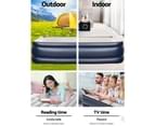 Bestway Queen Air Bed Air Beds Inflatable Mattress Built-in Pump Camping 3