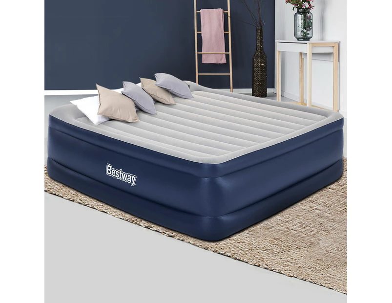 Bestway King Air Bed Air Beds Inflatable Mattress TRITECH Airbed Built-in Pump