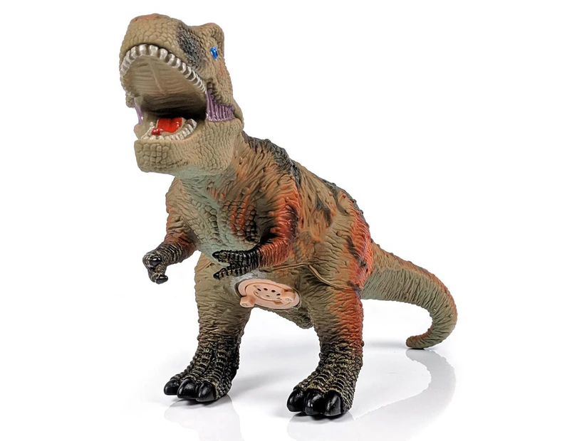 Large Vinyl T-Rex Dinosaur Figure with Sounds
