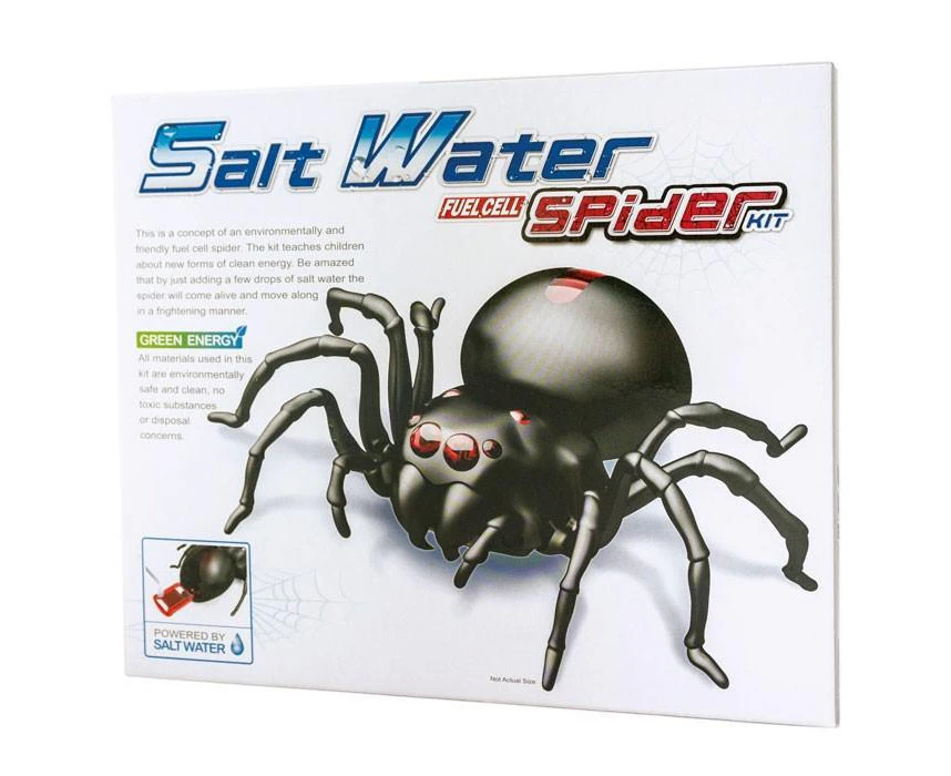 Johnco Salt Water Spider Kit Educational Kids/Children Fun Activity Toy 8y+