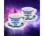 R2-D2 Tea Cup and Saucer Set of 2