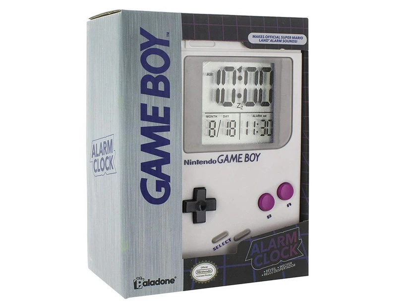 Nintendo Game Boy Console Super Mario Alarm Clock