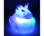 Light-Up Colour-Changing Unicorn Bath Duck