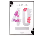 Thumbs Up! 40 at 40 Scratch & Reveal Poster