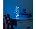 Remote Controlled Rocket LED Kids Night Lamp