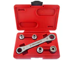 AB Tools Go - Thru Socket Extractor Installer Remover Roller Type Set 6mm - 12mm 5pc