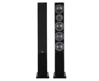 System Audio Saxo 70 Floor Standing Speakers Pair - Gloss Black