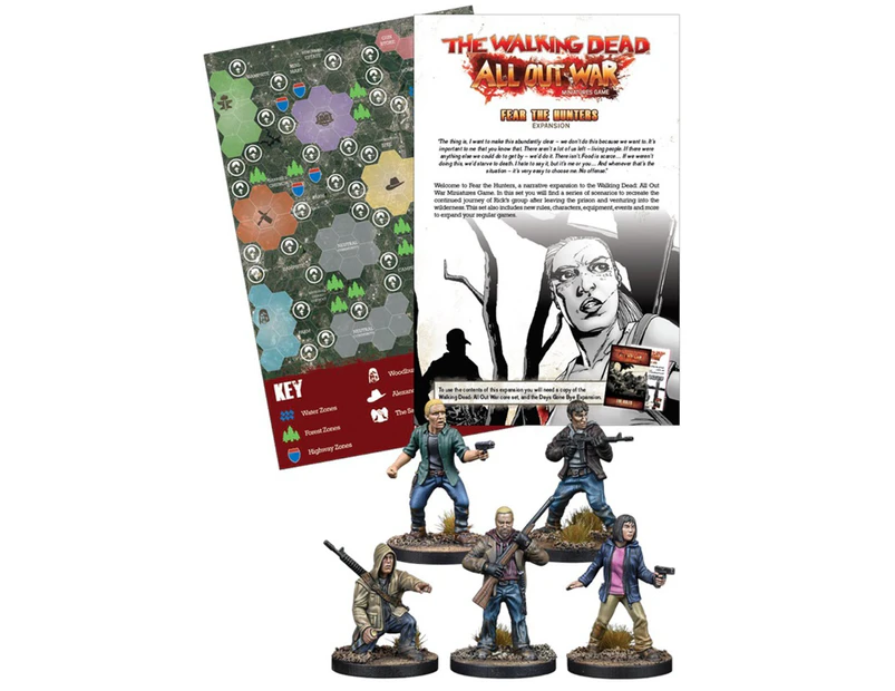 The Walking Dead All Out War Fear the Hunters Expansion