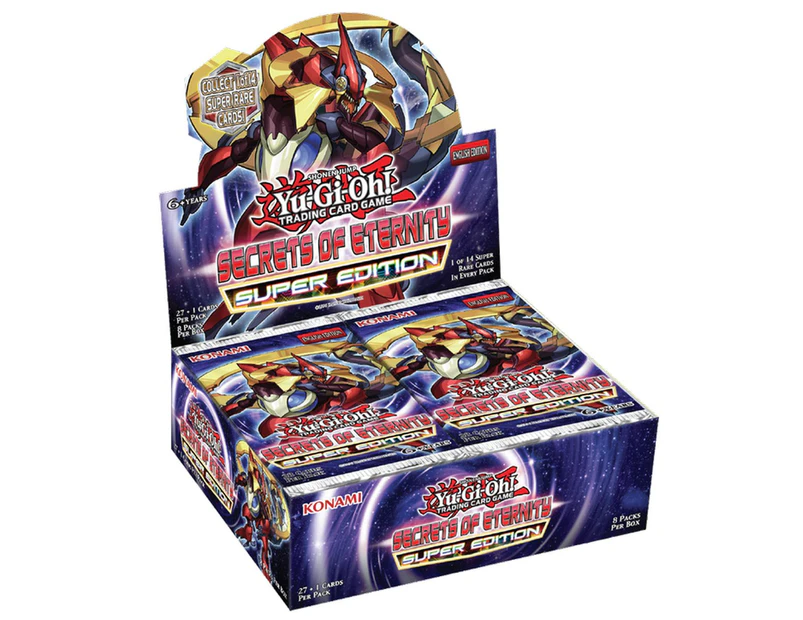 YU-GI-OH! TCG Secrets of Eternity Super Edition Booster Whole Box