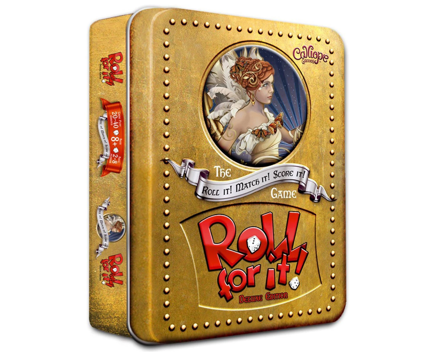 Calliope Roll For It Deluxe Edition Classic Kids/Family Tabletop Dice Game 8y+