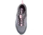 Heelys Charcoal-Light Pink Piper Girls One Wheel Hi Top Shoe