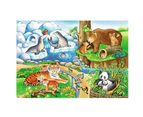 Ravensburger Animal in the Zoo Puzzle - 2 x 12 Piece