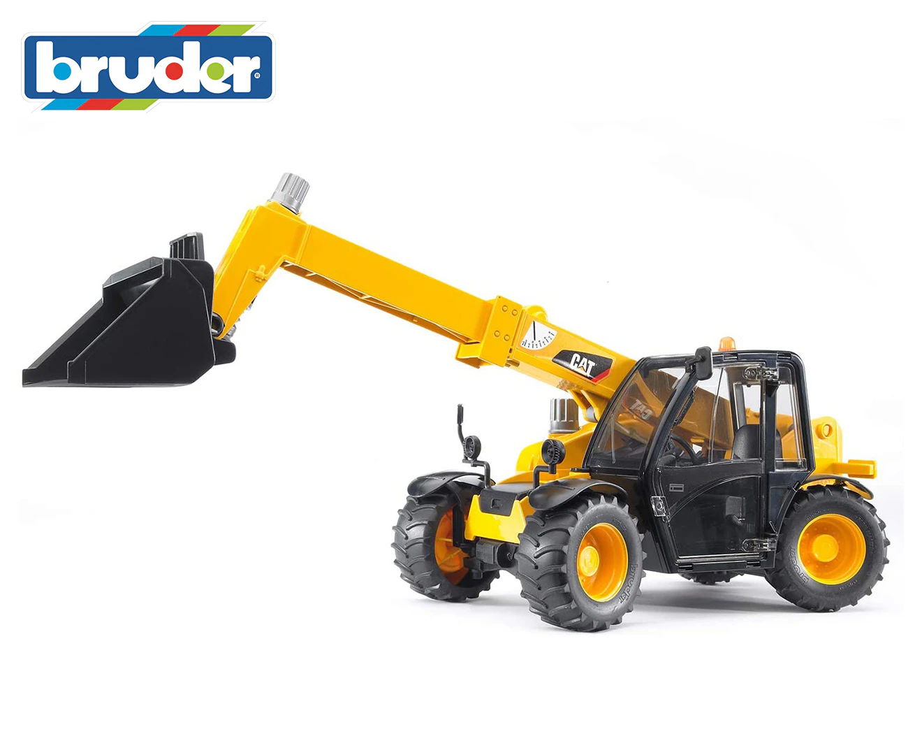 Bruder 1:16 CAT Caterpillar Telehandler Toy Truck