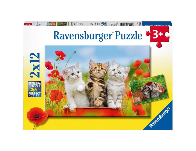 Ravensburger Kitten Adventures Puzzle - 2 x 12 Piece