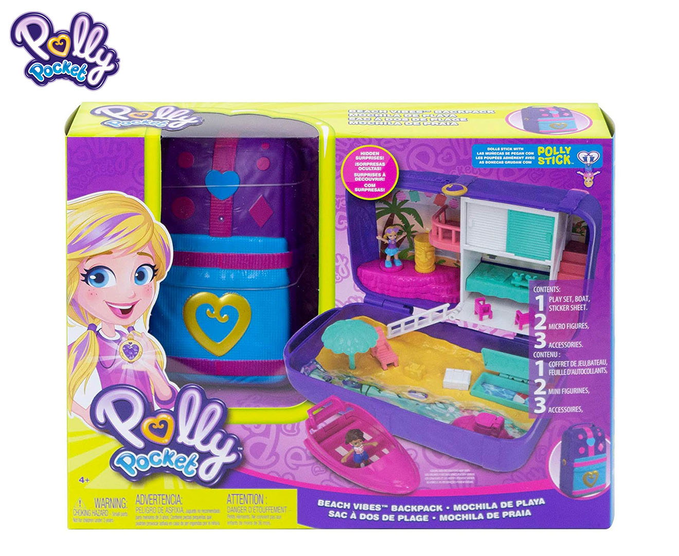 Polly pocket beach vibes sale