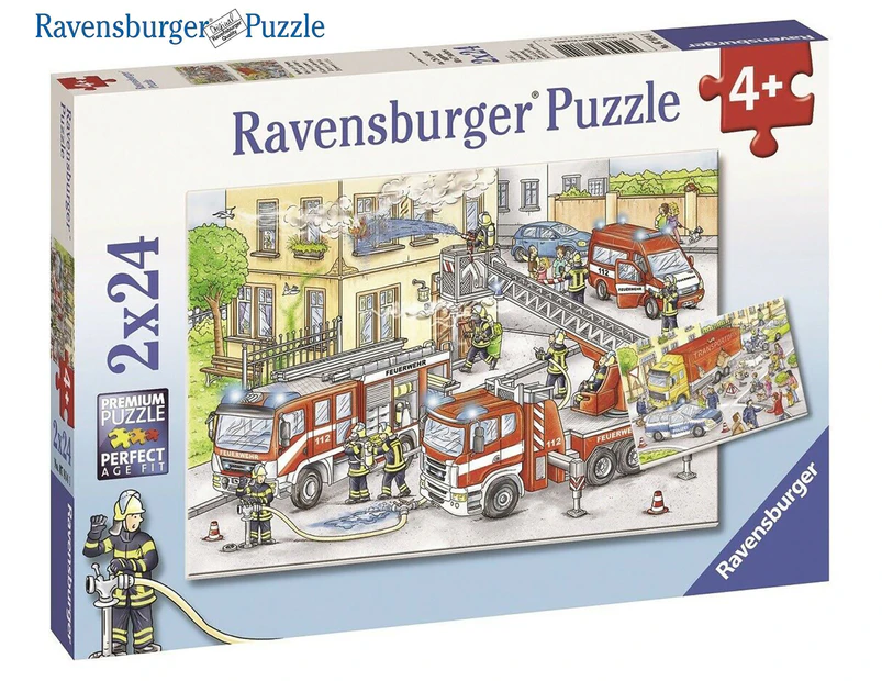 Ravensburger Heroes in Action 2-Puzzle Set