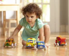 Melissa & Doug Pull-Back Vehicles Baby and Toddler Toy