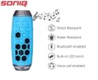 SONIQ Portable Bluetooth Speaker- Blue ABTS200BL 1